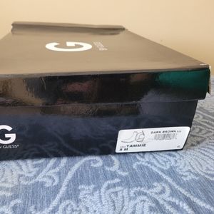 G by Guess Brown Tammie Dark Brown Booties Size 8